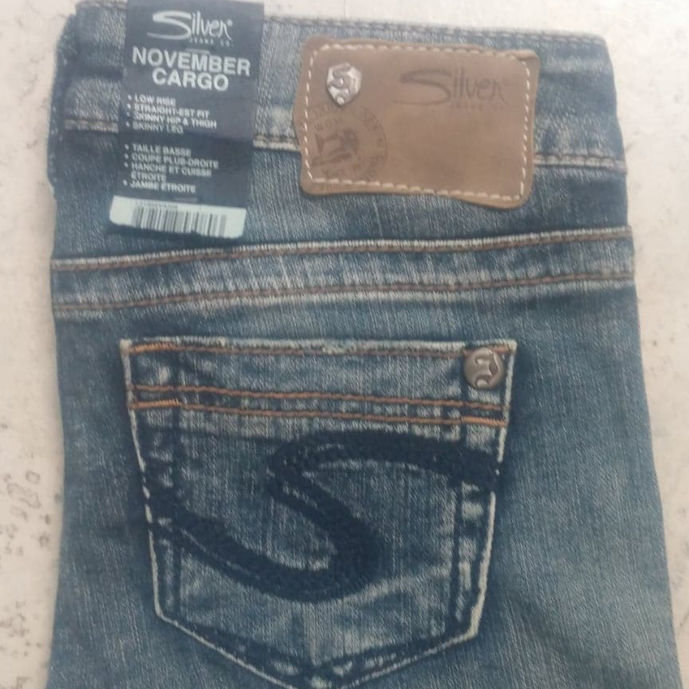 COPY - COPY - LADIES SILVER JEANS